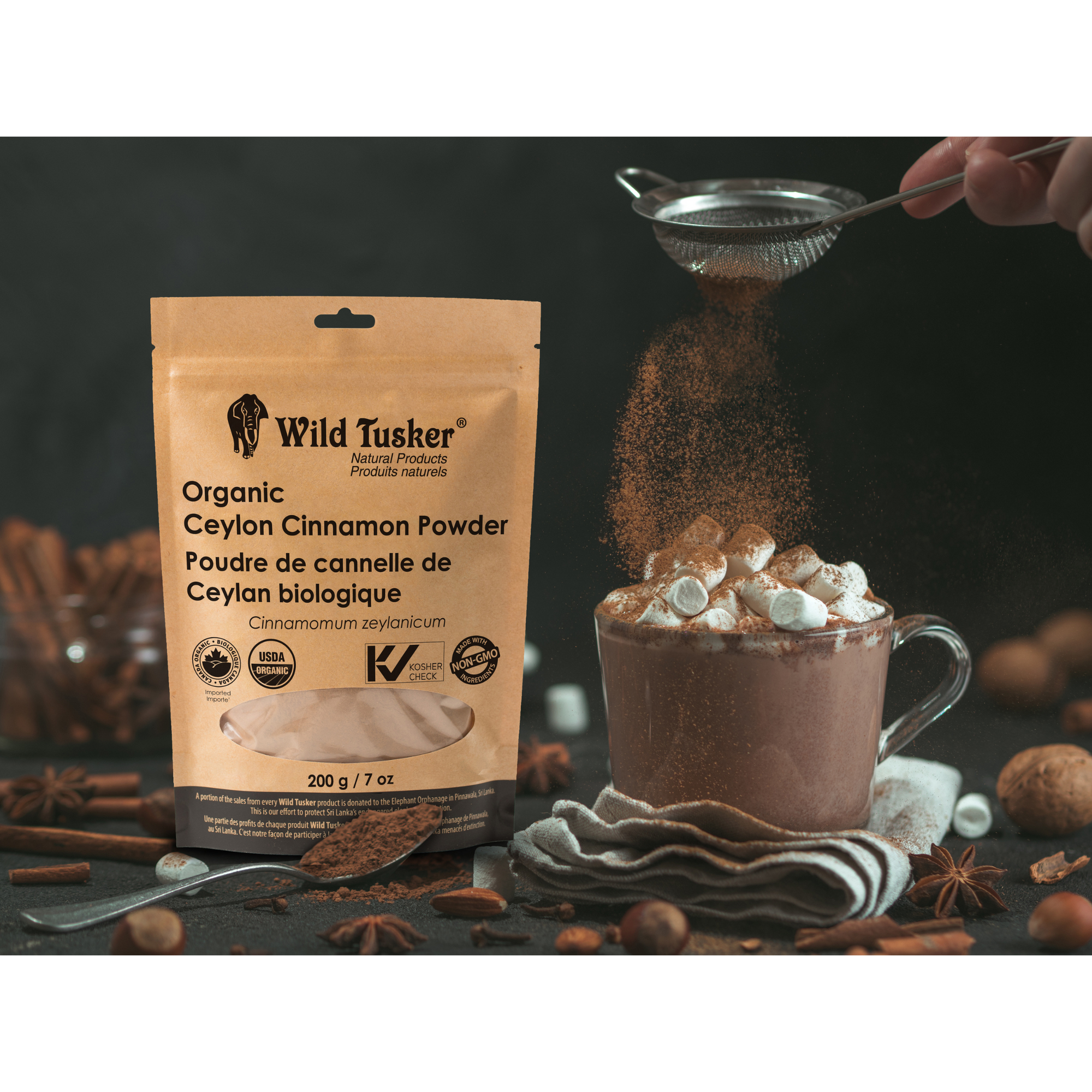 Organic Ceylon Cinnamon Powder