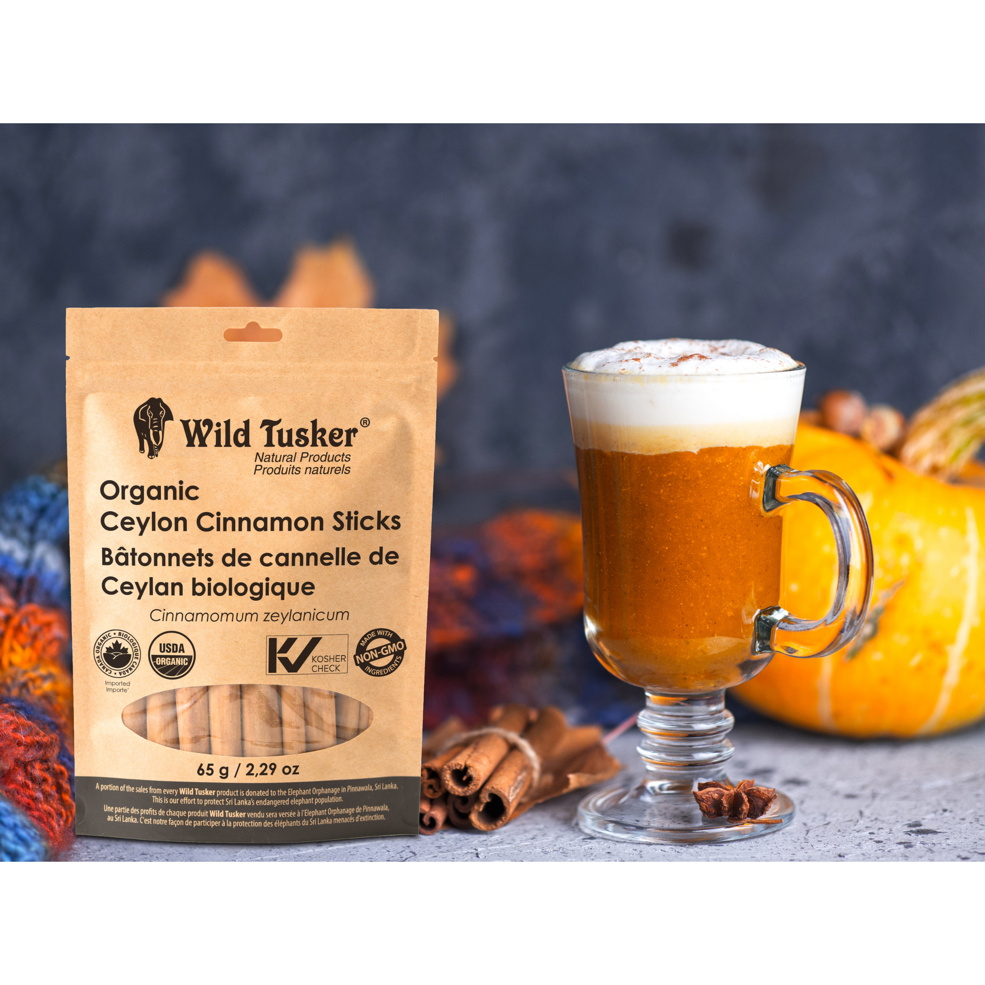 Organic Ceylon Cinnamon Sticks