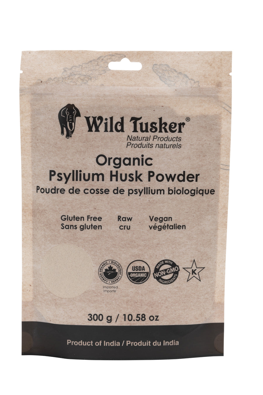 Organic Psyllium Husk Powder 300g