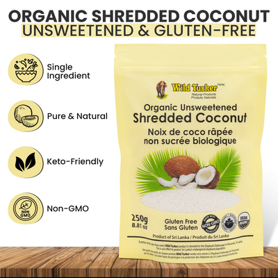 Organic Unsweetened Shredded Coconut