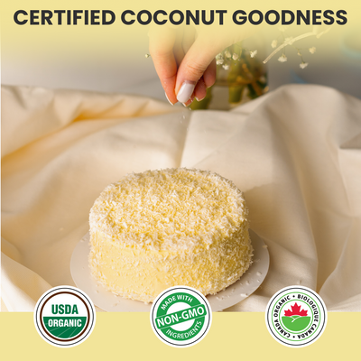 Organic Unsweetened Shredded Coconut