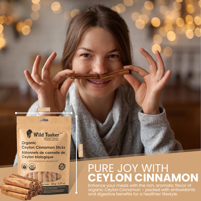 Organic Ceylon Cinnamon Sticks
