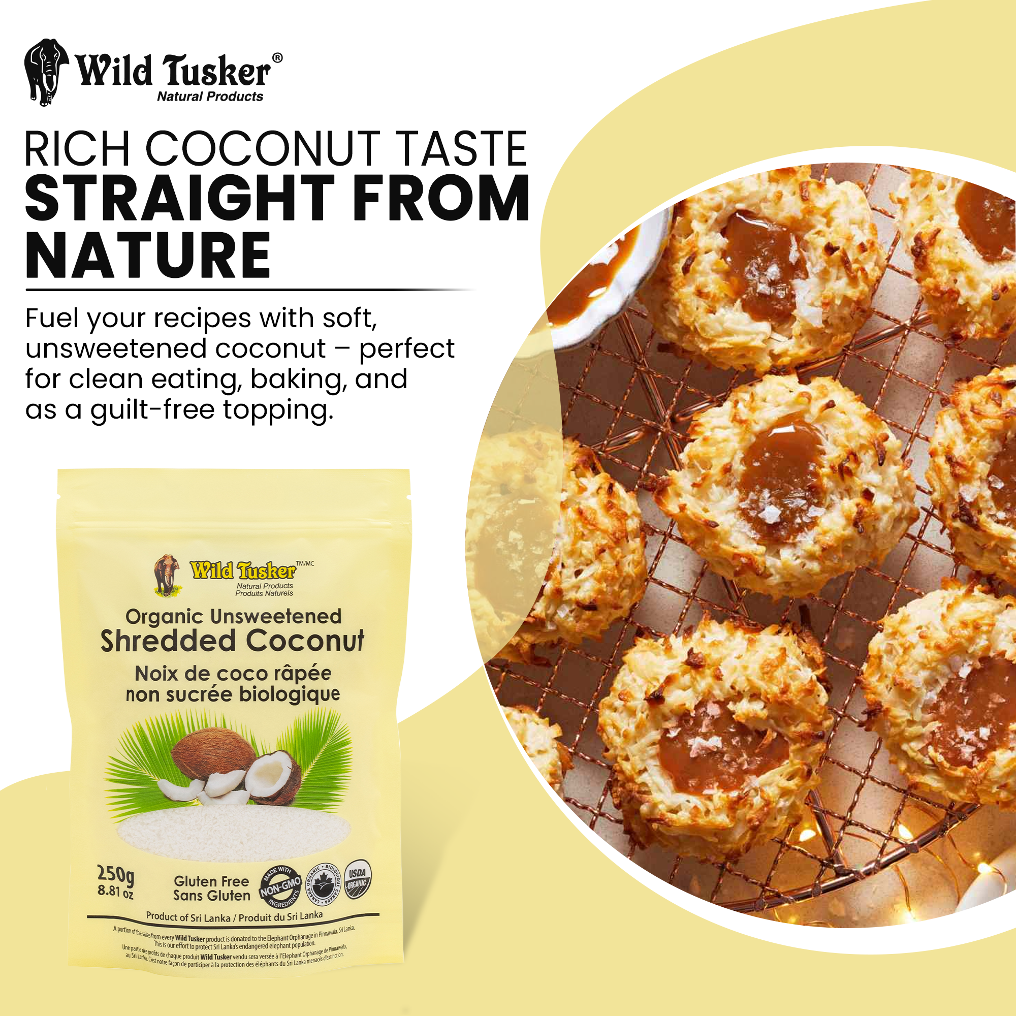 Organic Unsweetened Shredded Coconut