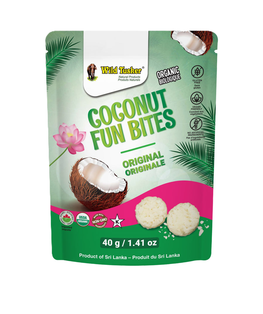Organic Coconut Fun Bites - Original Flavour
