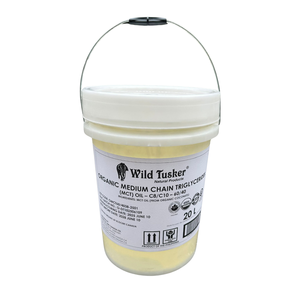 Organic Medium-Chain Triglycerides (MCT) Oil C8/C10 - 60/40 20L