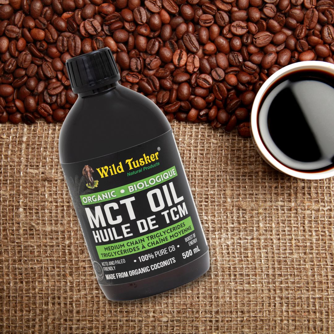 Organic Medium-Chain Triglycerides (MCT) Oil 100% C8