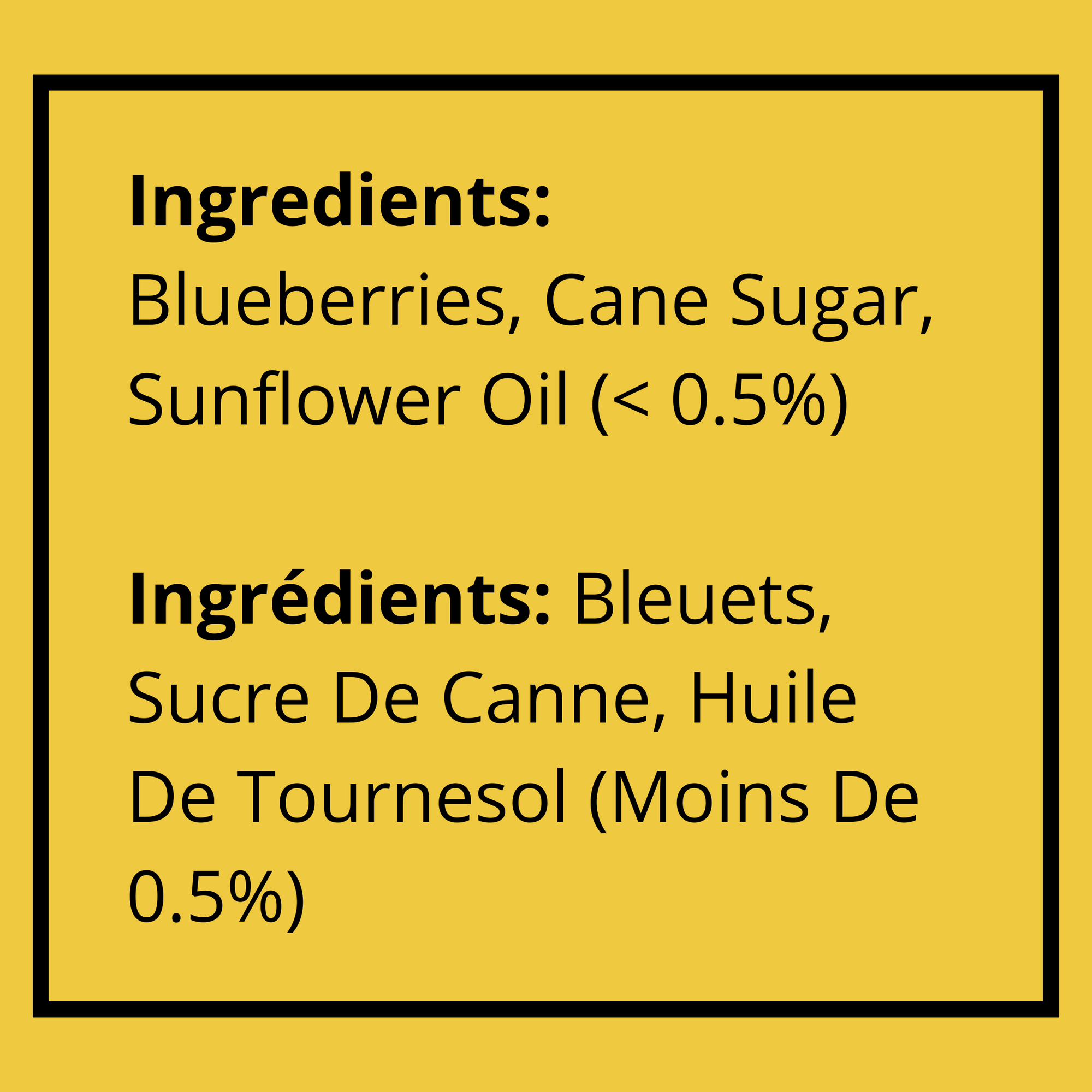 Dried Sweetened Blueberries