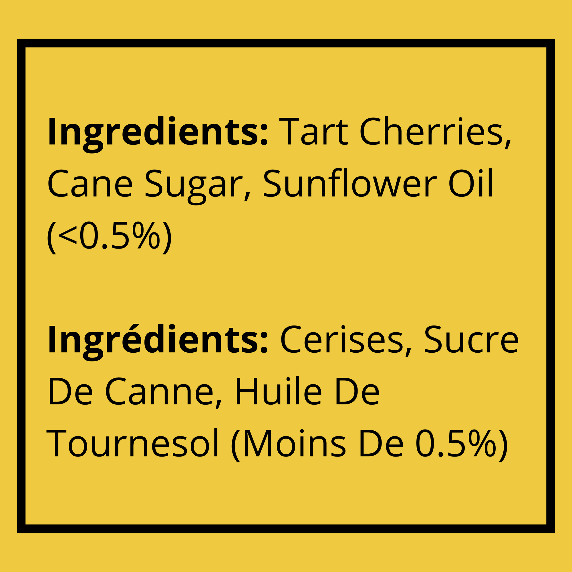 Dried Sweetened Tart Cherries