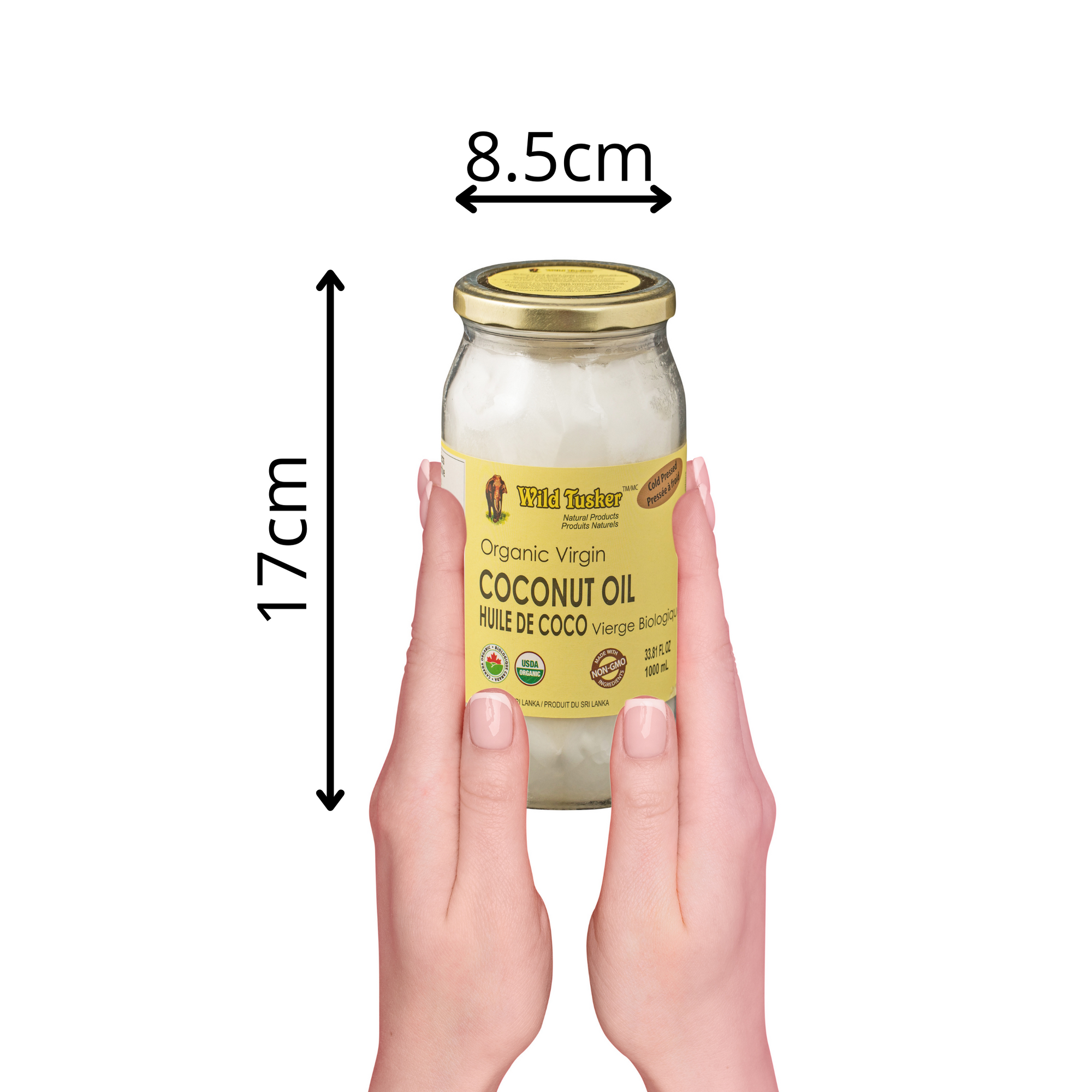 Organic Virgin Coconut Oil 1L