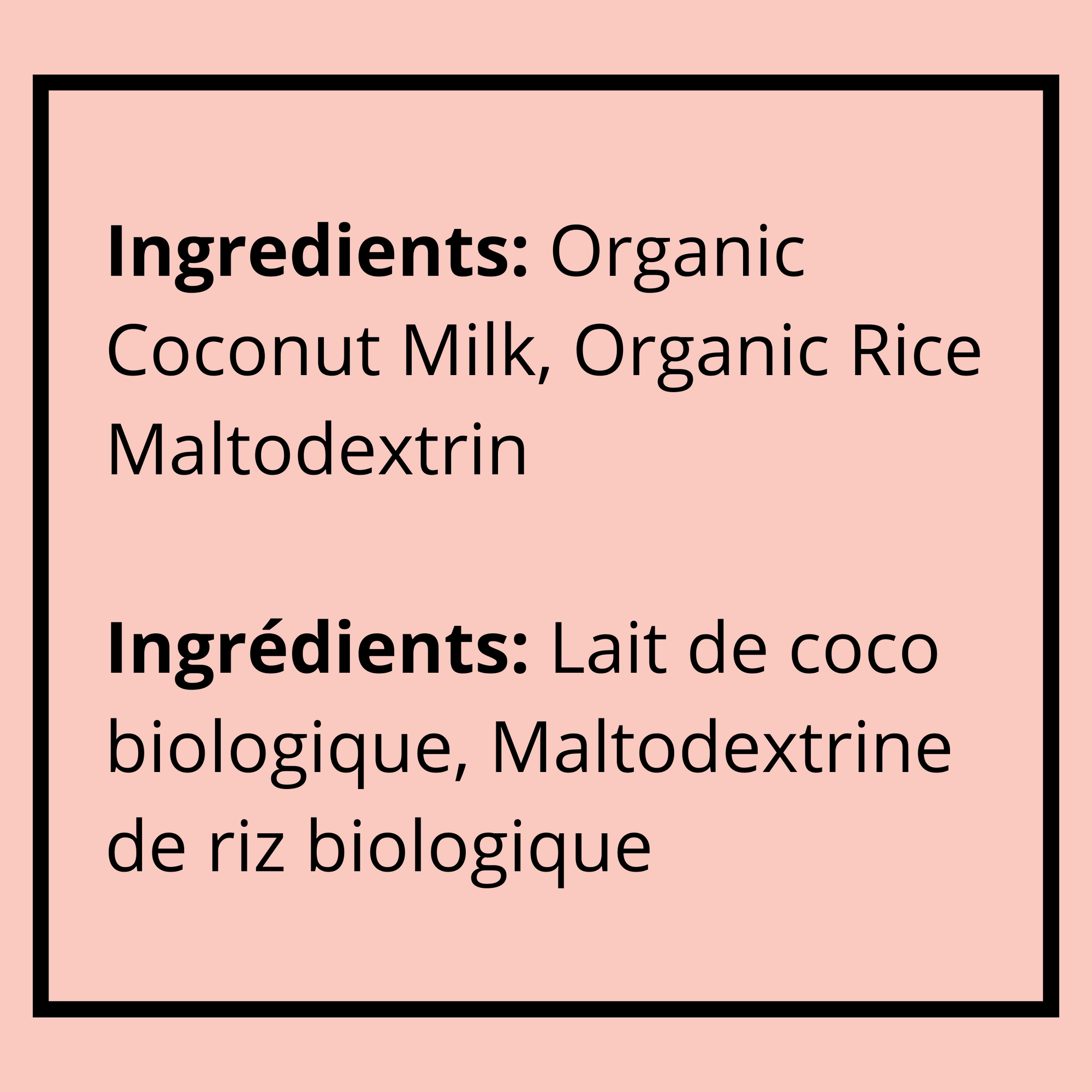 Organic Coconut Milk Powder