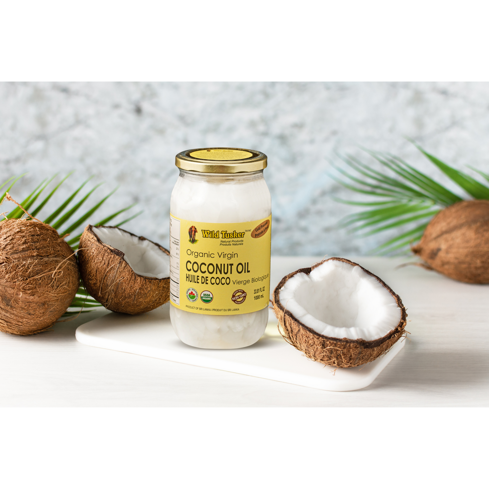 Organic Virgin Coconut Oil 1L