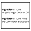 Organic Virgin Coconut Oil 200ml