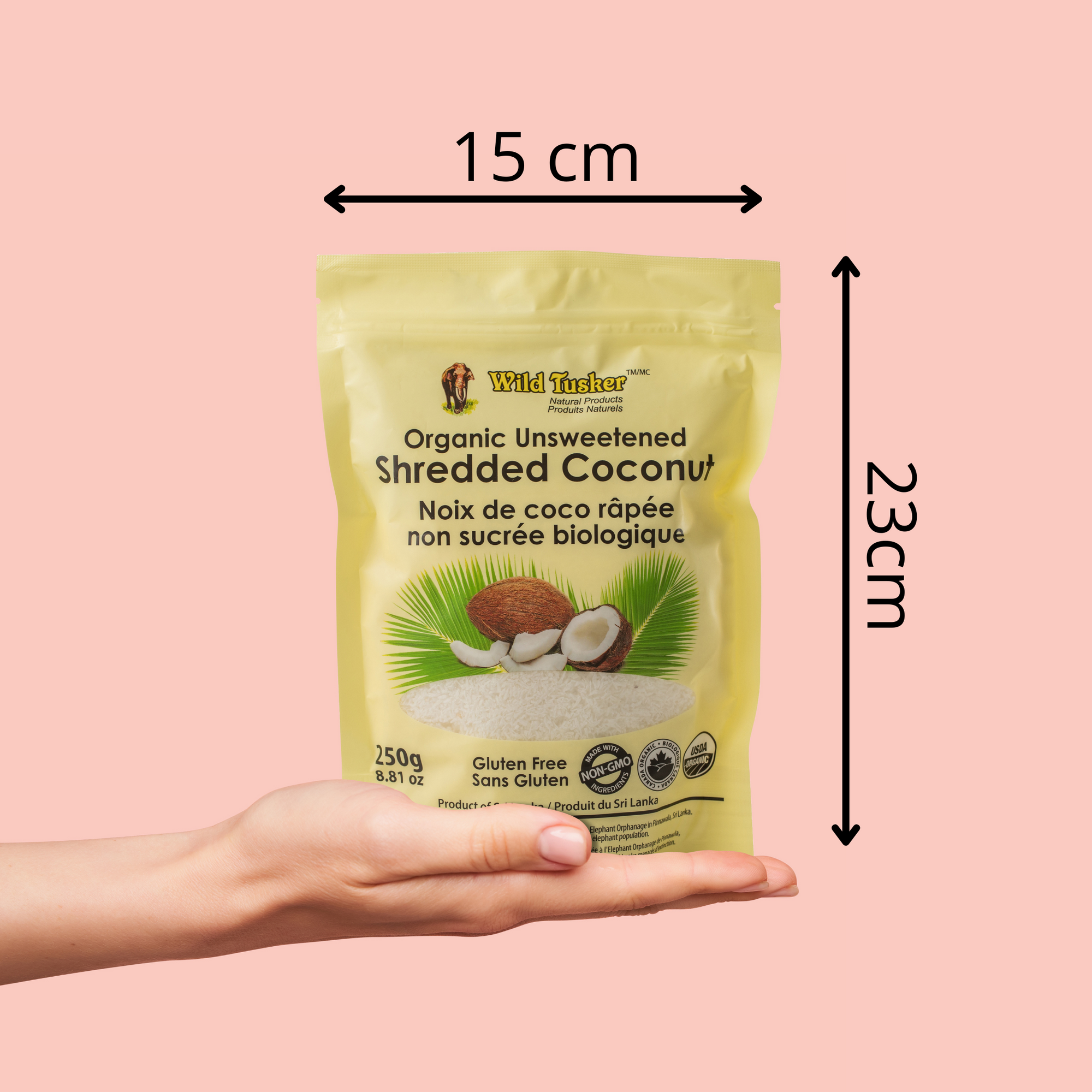 Organic Unsweetened Shredded Coconut