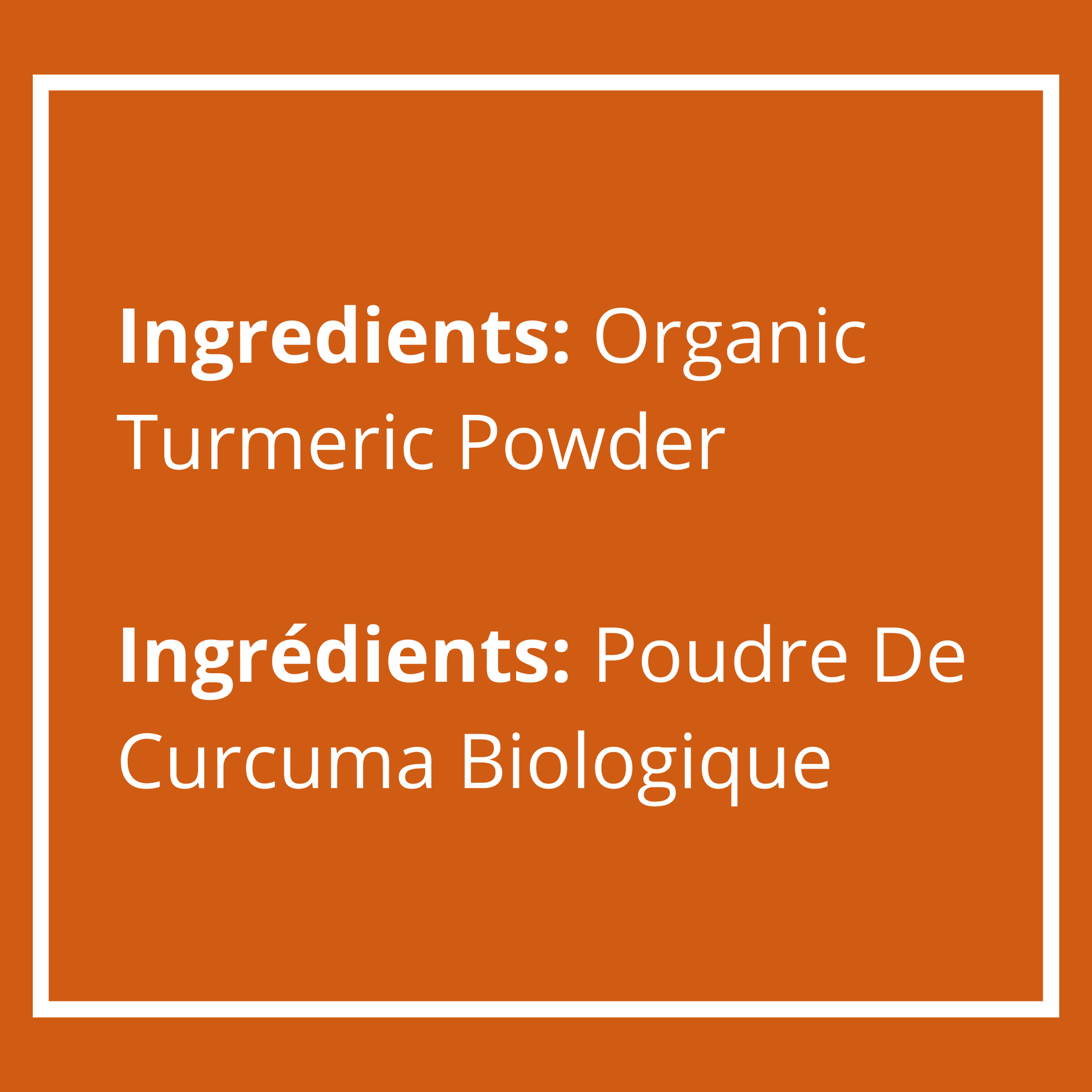Organic Turmeric Powder