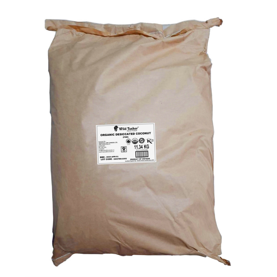 Organic Desiccated Coconut - Fine 11.34kg